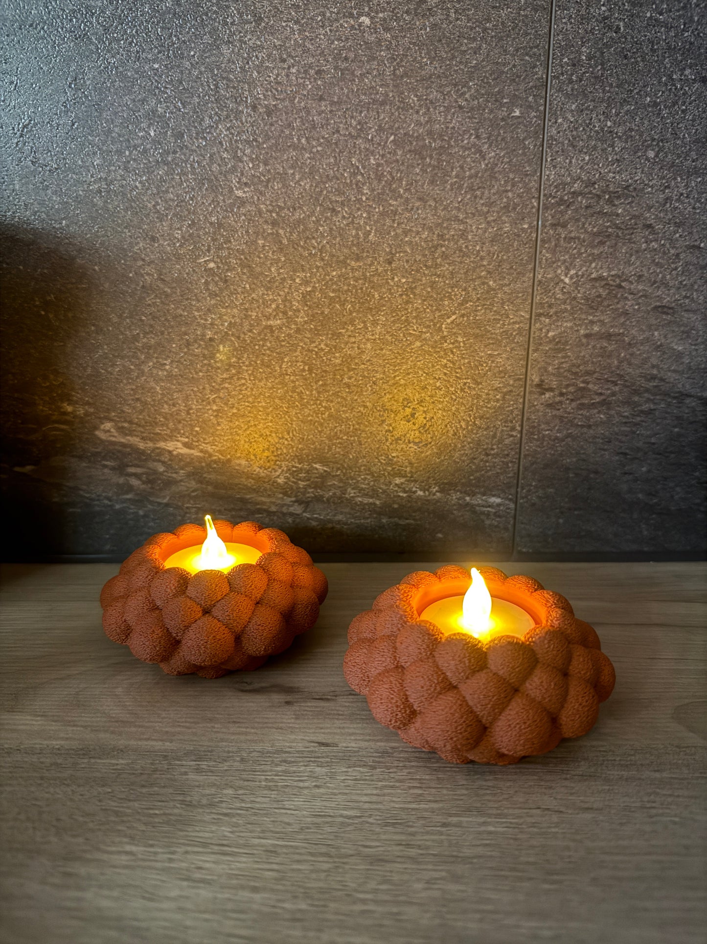 Bubble Teelichthalter