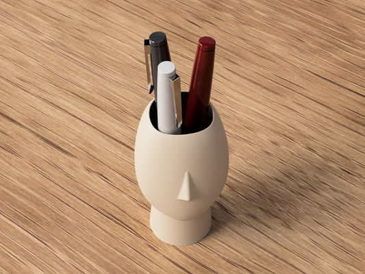 Stiftehalter “Face” – minimalistischer Hingucker im modernen Design