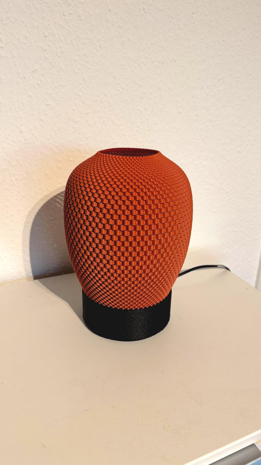 LUMEN Amphora Tischlampe Moderne Design Lampe in Vasenform 3D-Druck