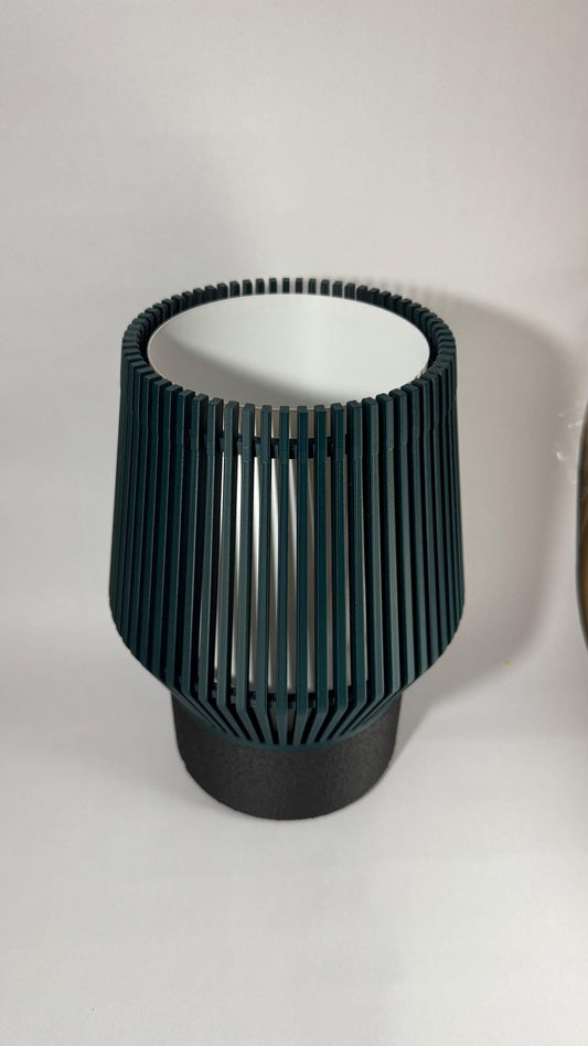 LUMEN  Moderne Design Tischlampe | LED Lamellenlampe | 3D-Druck, handgefertigt